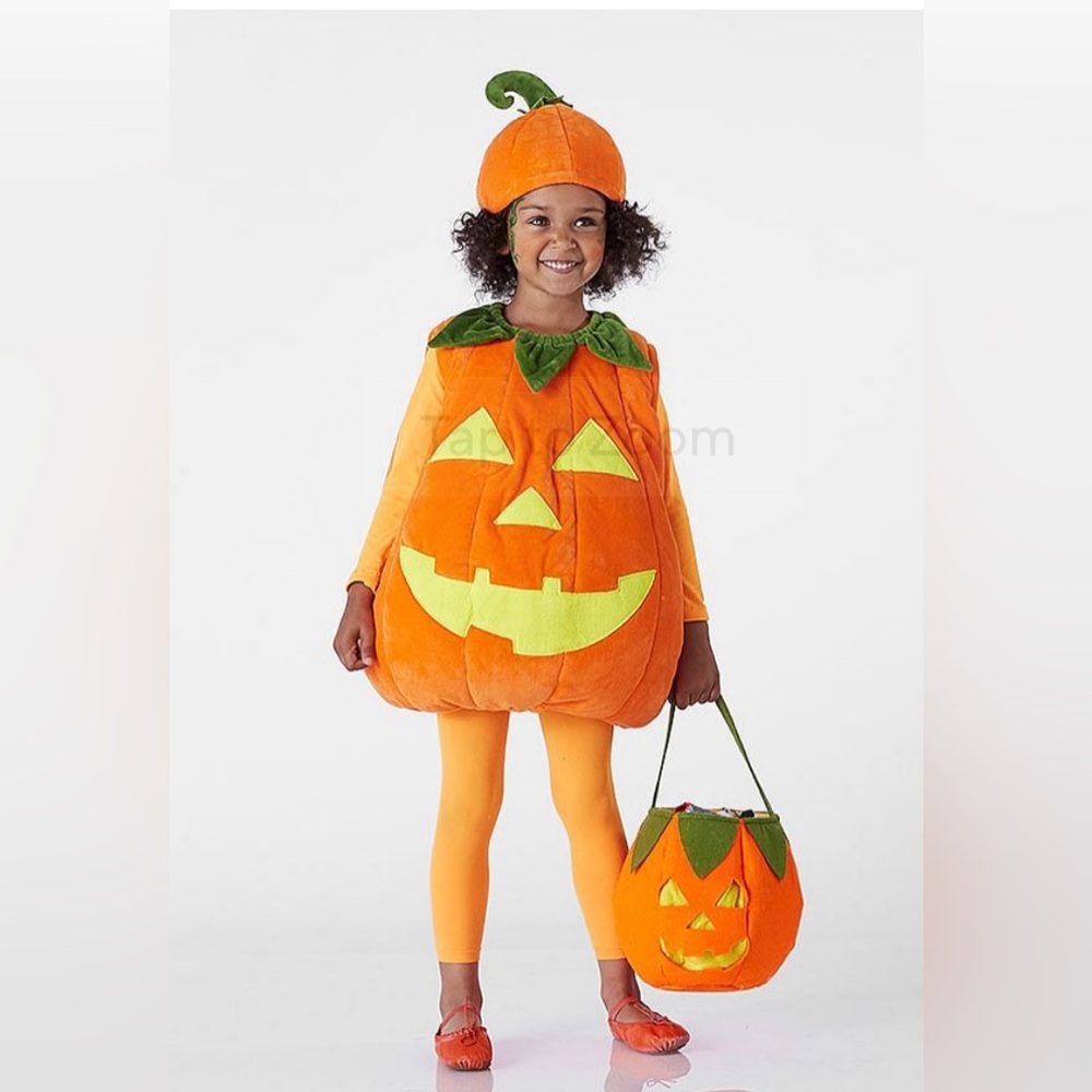Pottery Barn Kids Pumpkin Costume - Glow in the dark